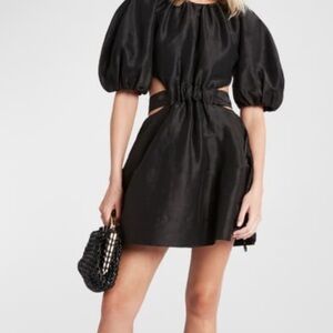 AJE PUFFBALL mimosa dress